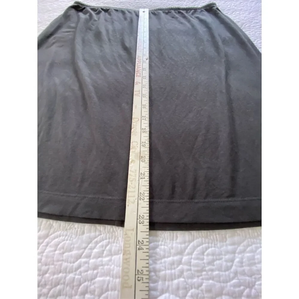 J. Jill Stretch Charcoal Gray Pencil Skirt Knee Length Casual Size XL Petite